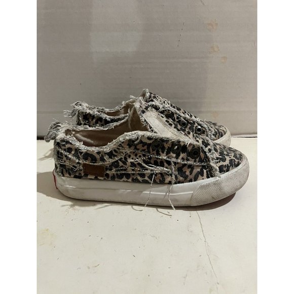 BLOWFISH MALIBU KIDS Size 10.5 Cheetah Slip On Casual sneakers Shoes - Picture 5 of 7